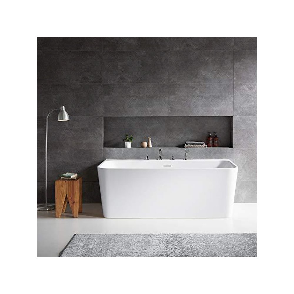 Dashiel 59" x 31.5" Soaking Bathtub. Picture 1