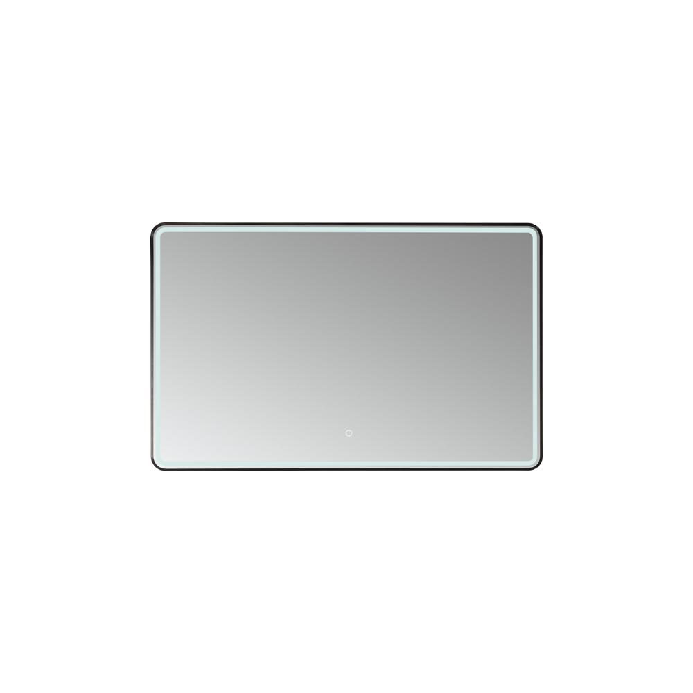 48'' Rectangle LED Lighted Accent Bathroom/Vanity Wall Mirror. Picture 1