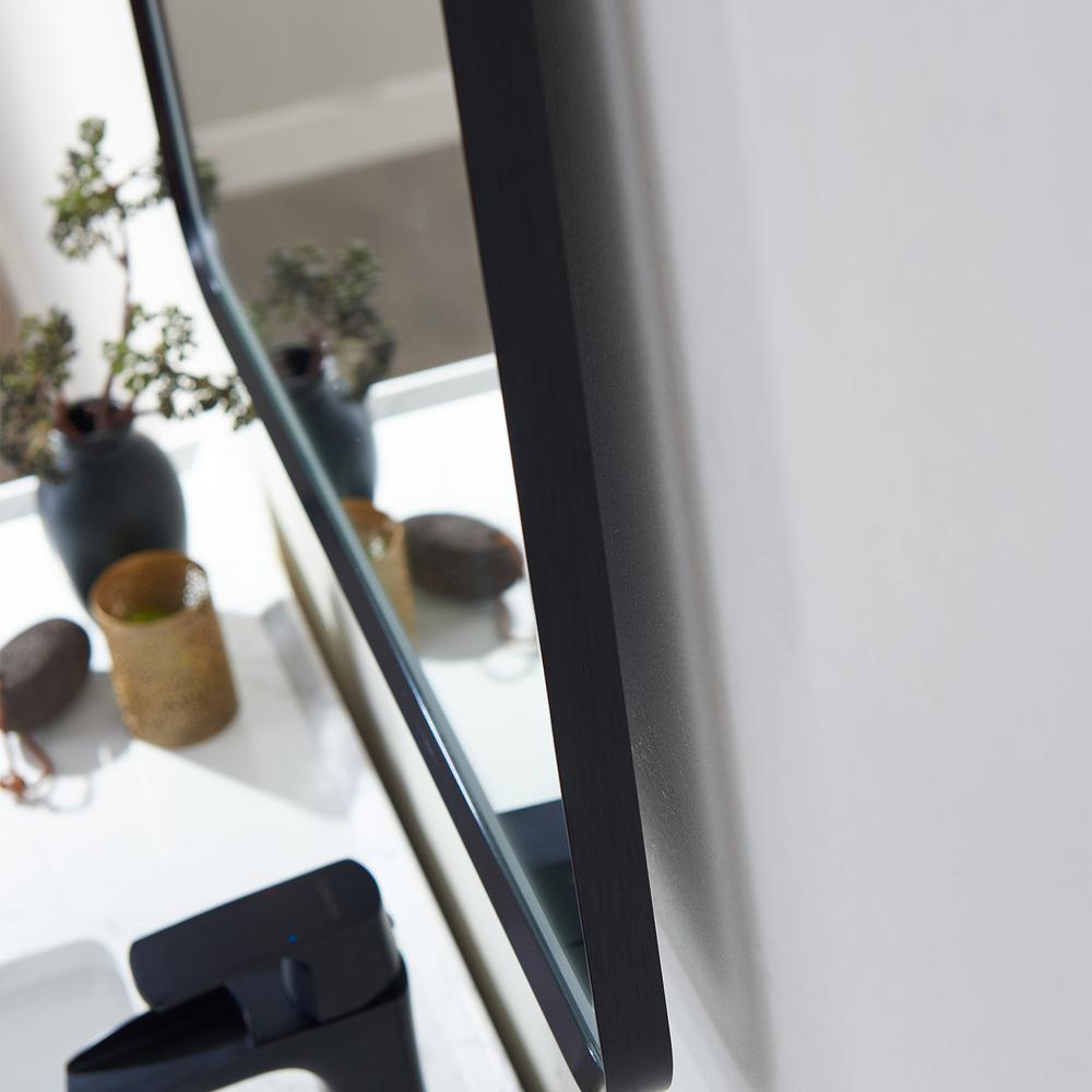 24'' Rectangle LED Lighted Accent Bathroom/Vanity Wall Mirror. Picture 8