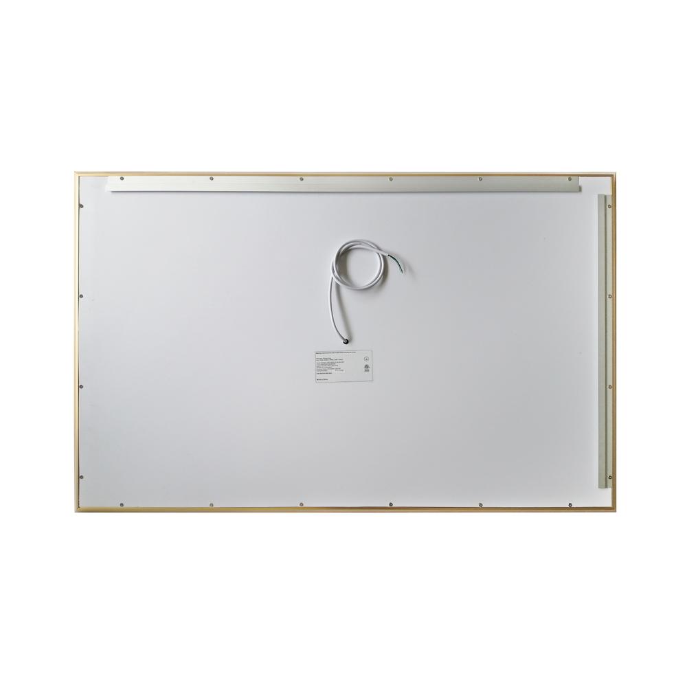 48'' Rectangle LED Lighted Accent Bathroom/Vanity Wall Mirror. Picture 2