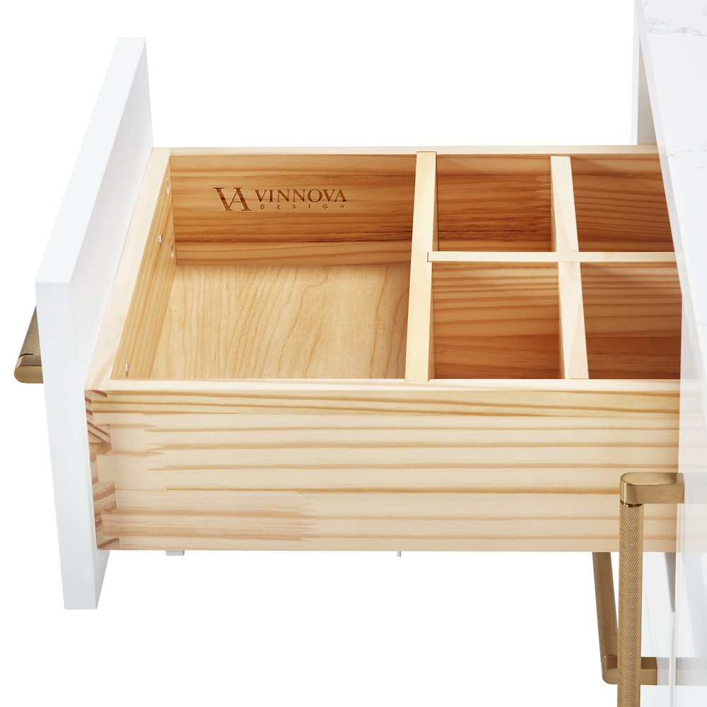 San 60" Free-standing Single Bath Vanity in White. Picture 11