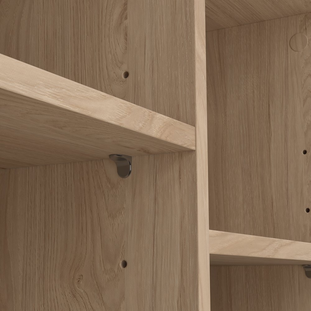 Hyper 6 Cubby Bench, Jackson Hickory. Picture 7
