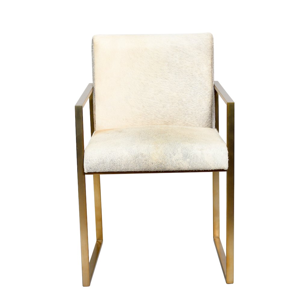 Bethel International Living Room Chair in Gold Color. Picture 1