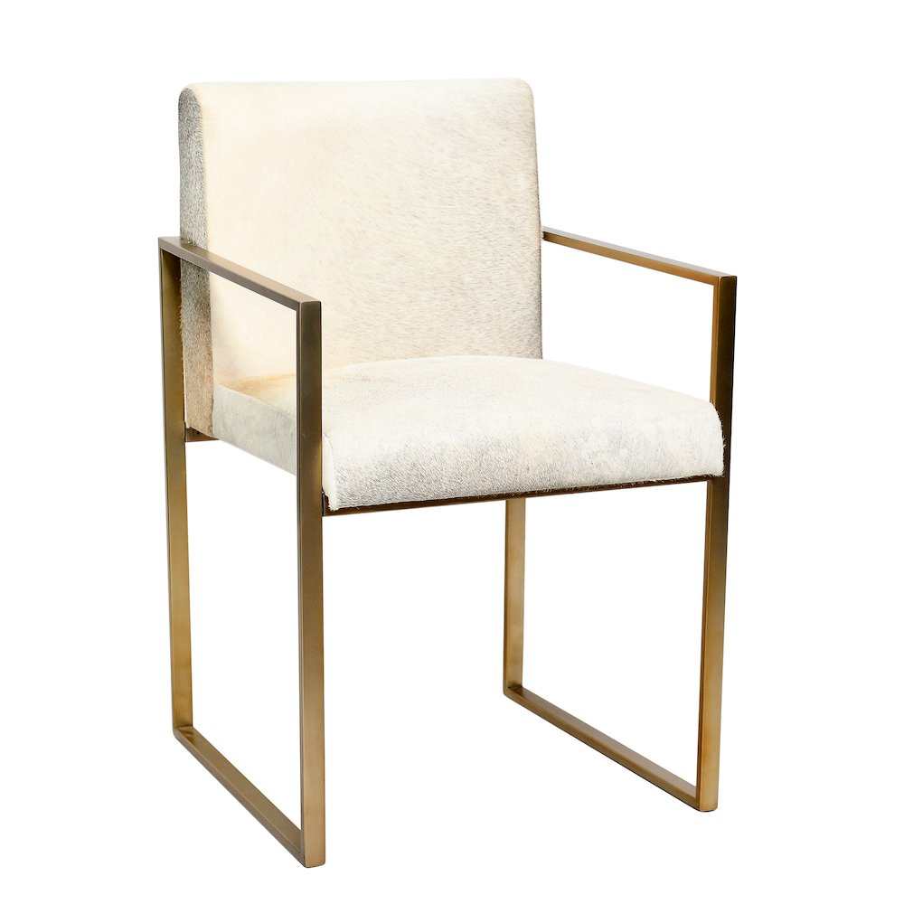 Bethel International Living Room Chair in Gold Color. Picture 2