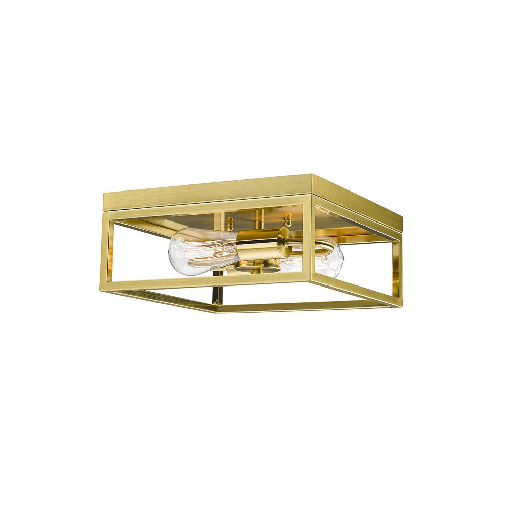 Flush Mount Gold Iron. Picture 4
