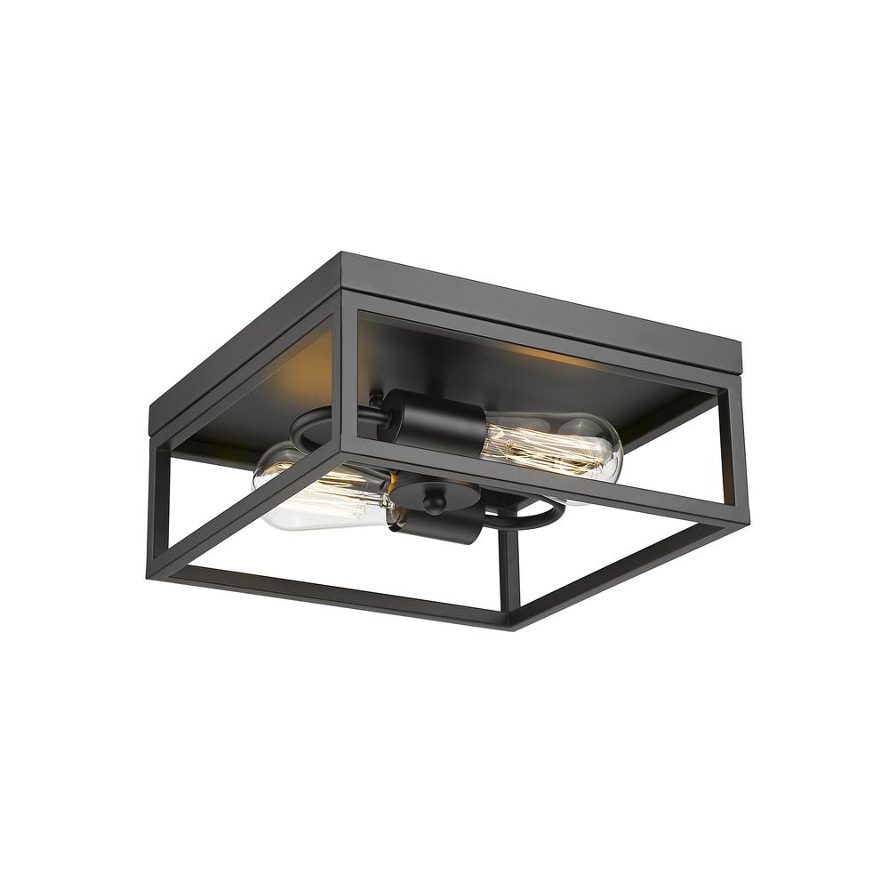 Flush Mount Black  Iron. Picture 2