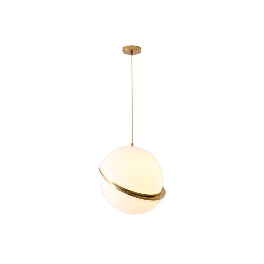 Bethel International Pendant in Gold Color. Picture 1