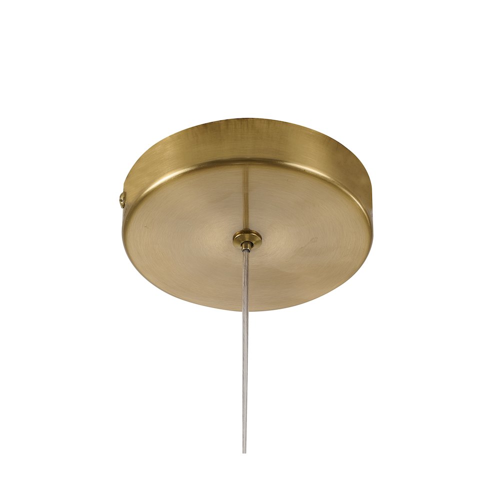 1-Light Bronze Single Pendant With A Cream Ceramic Flower. Picture 6