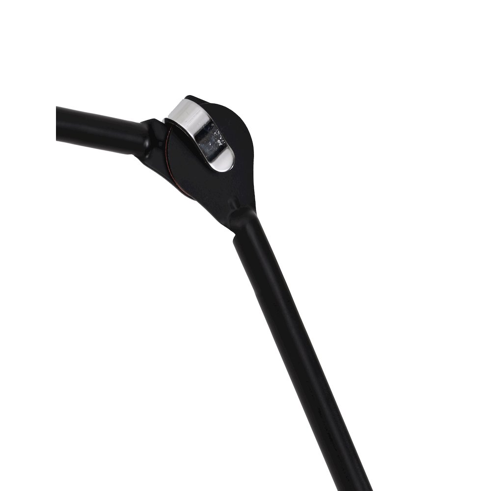 1-Light Matte Black Wall Sconce With A Black Aluminum Shade. Picture 5