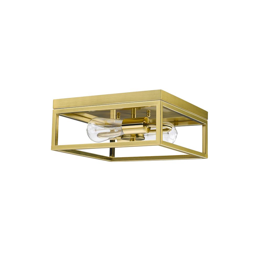 Flush Mount Gold Iron. Picture 2