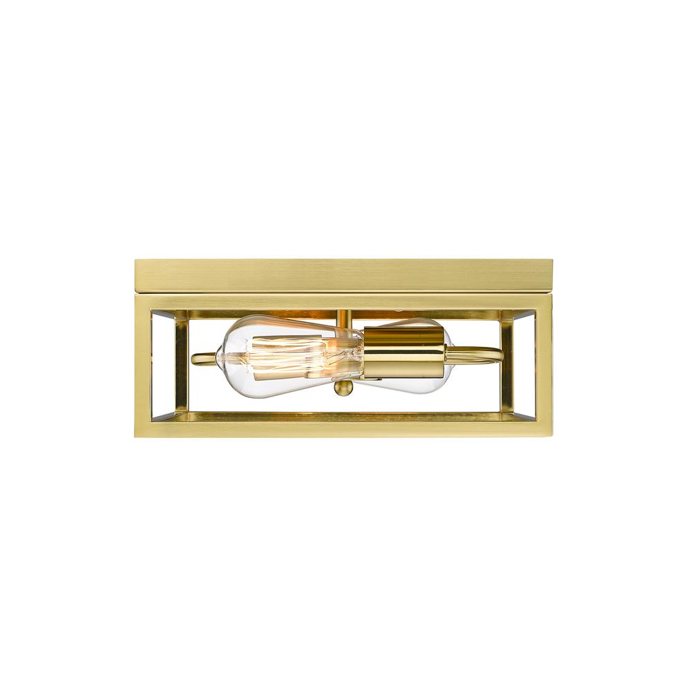 Flush Mount Gold Iron. Picture 5