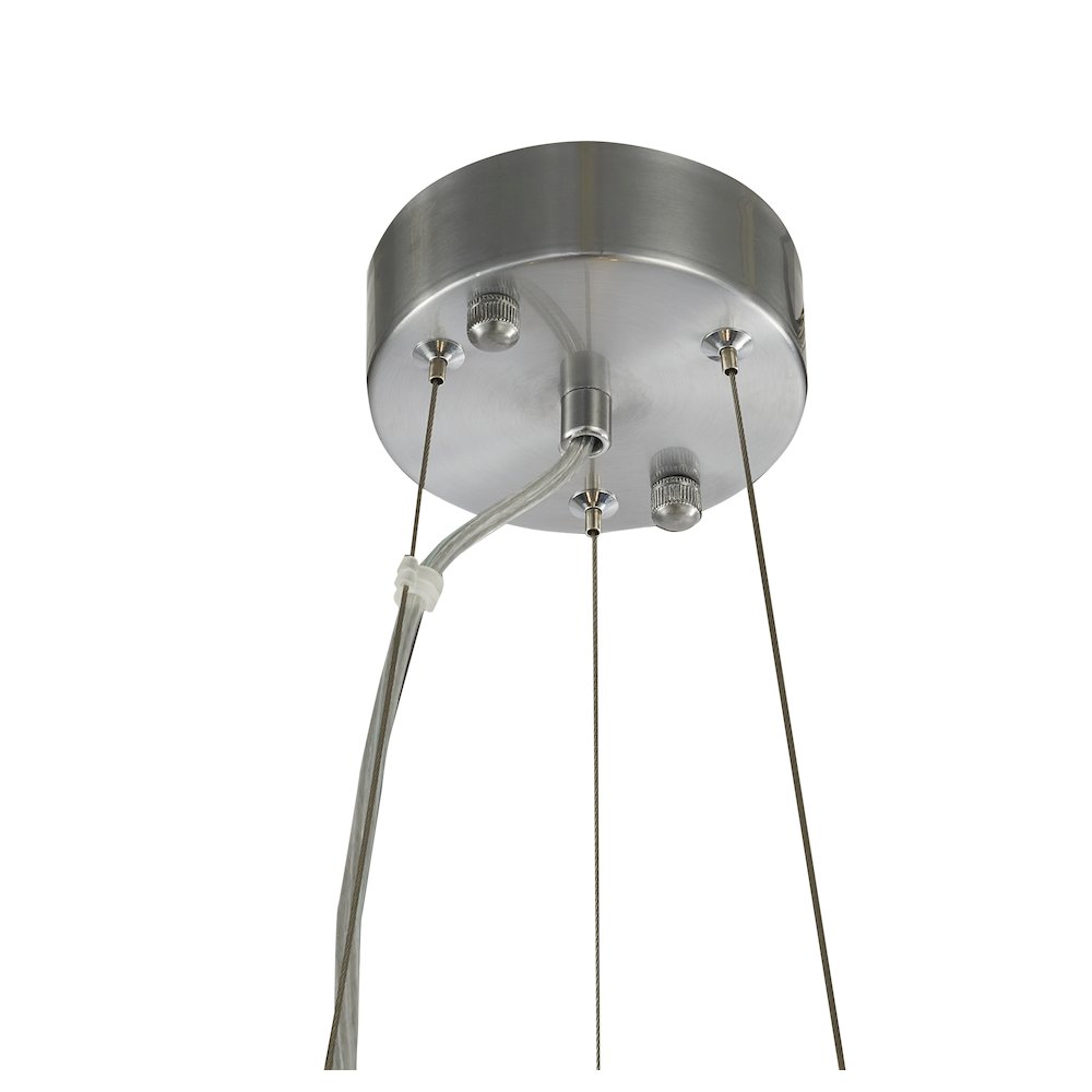 Bethel International Chandelier in Silver Color. Picture 5