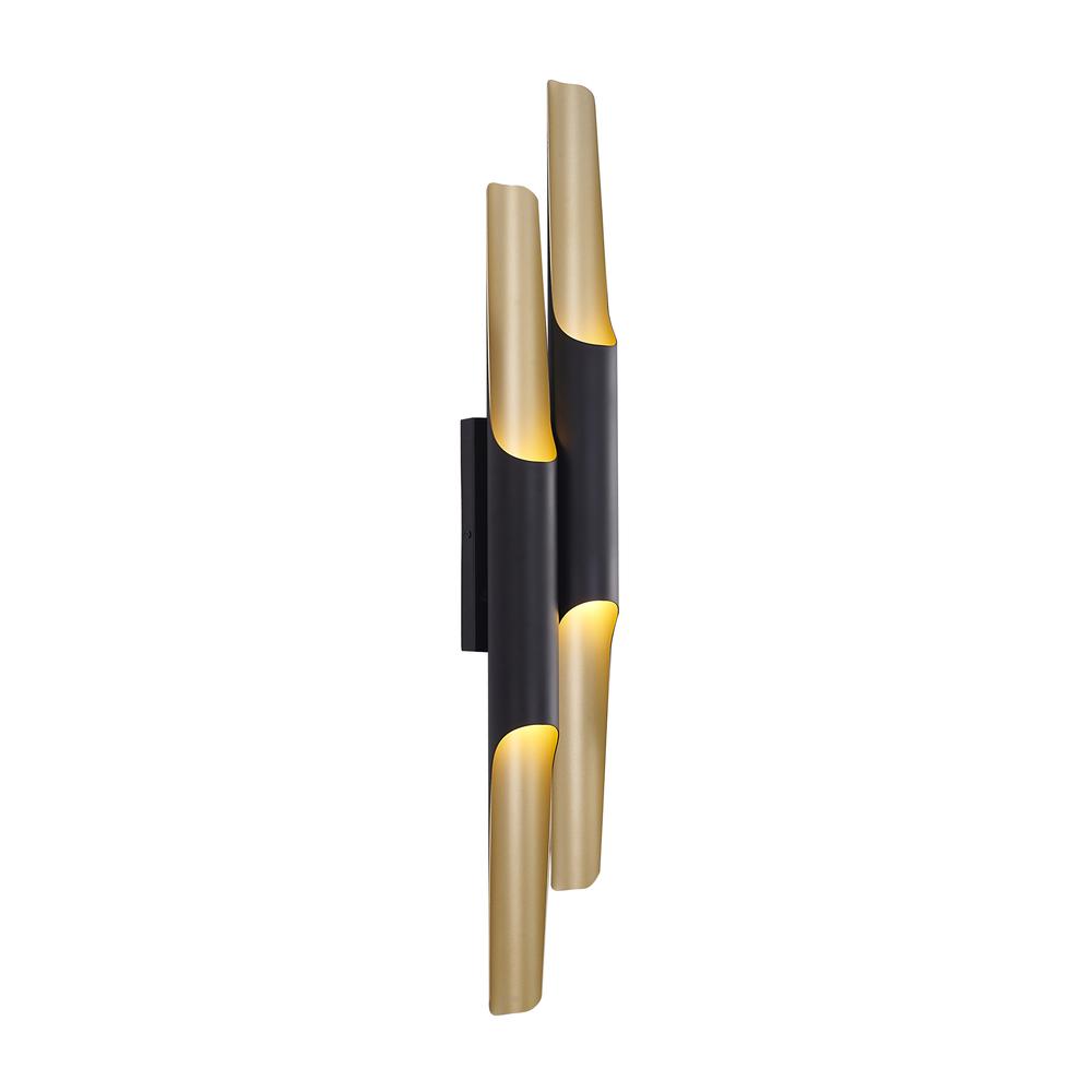 Wall Sconce Matte Black Iron. Picture 2