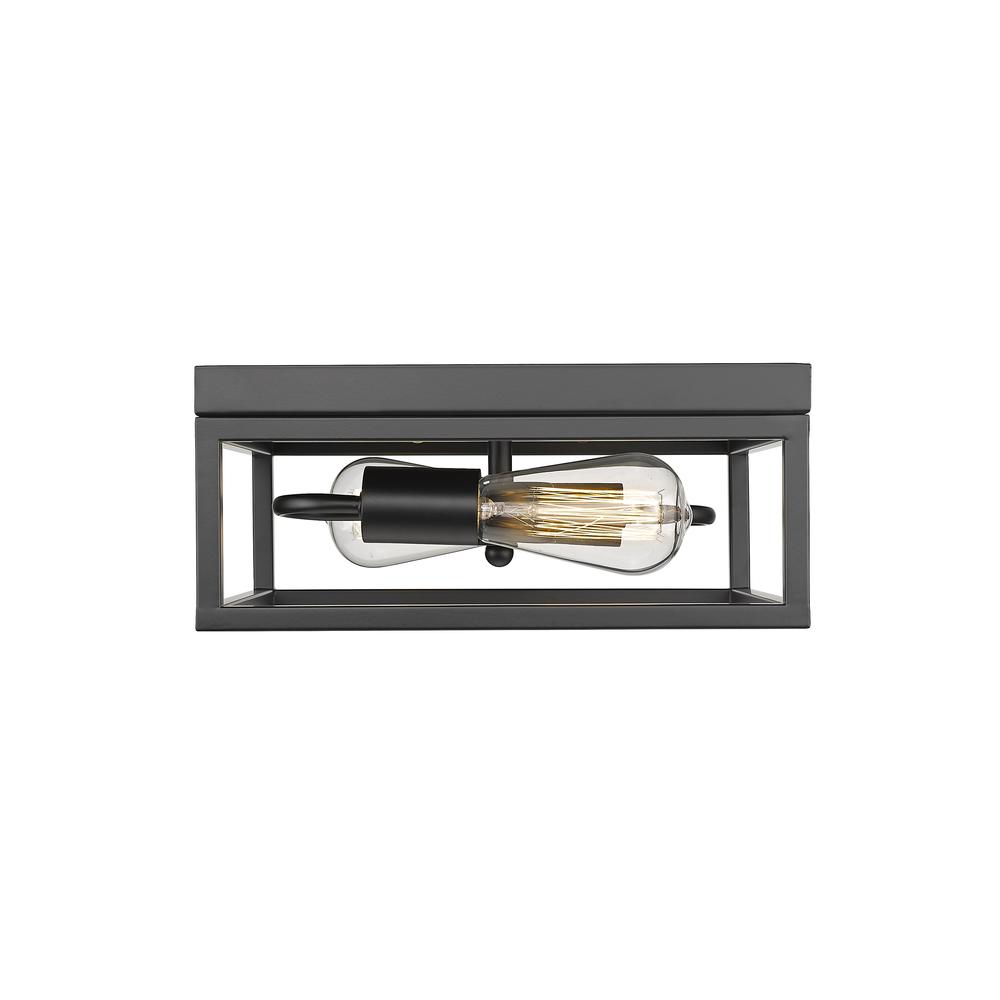 Flush Mount Black  Iron. Picture 4
