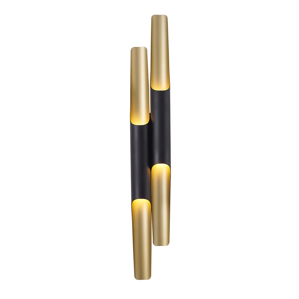 Wall Sconce Matte Black Iron. Picture 1