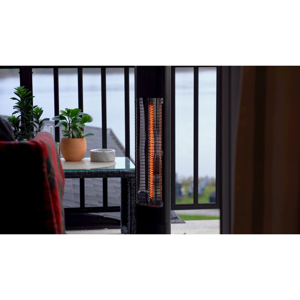 Infrared Electric Outdoor Heater - Free Standing. Picture 4