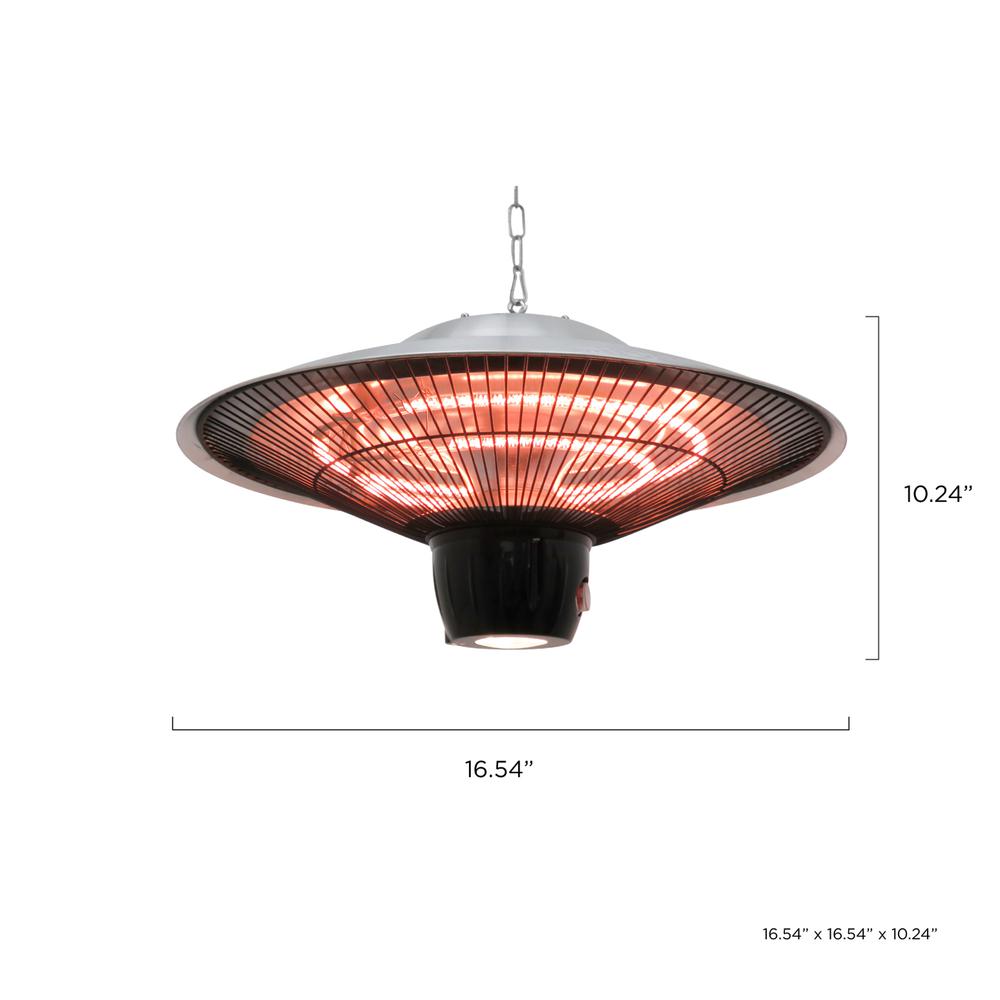 Infrared Electric Outdoor Heater With LED light. Picture 5