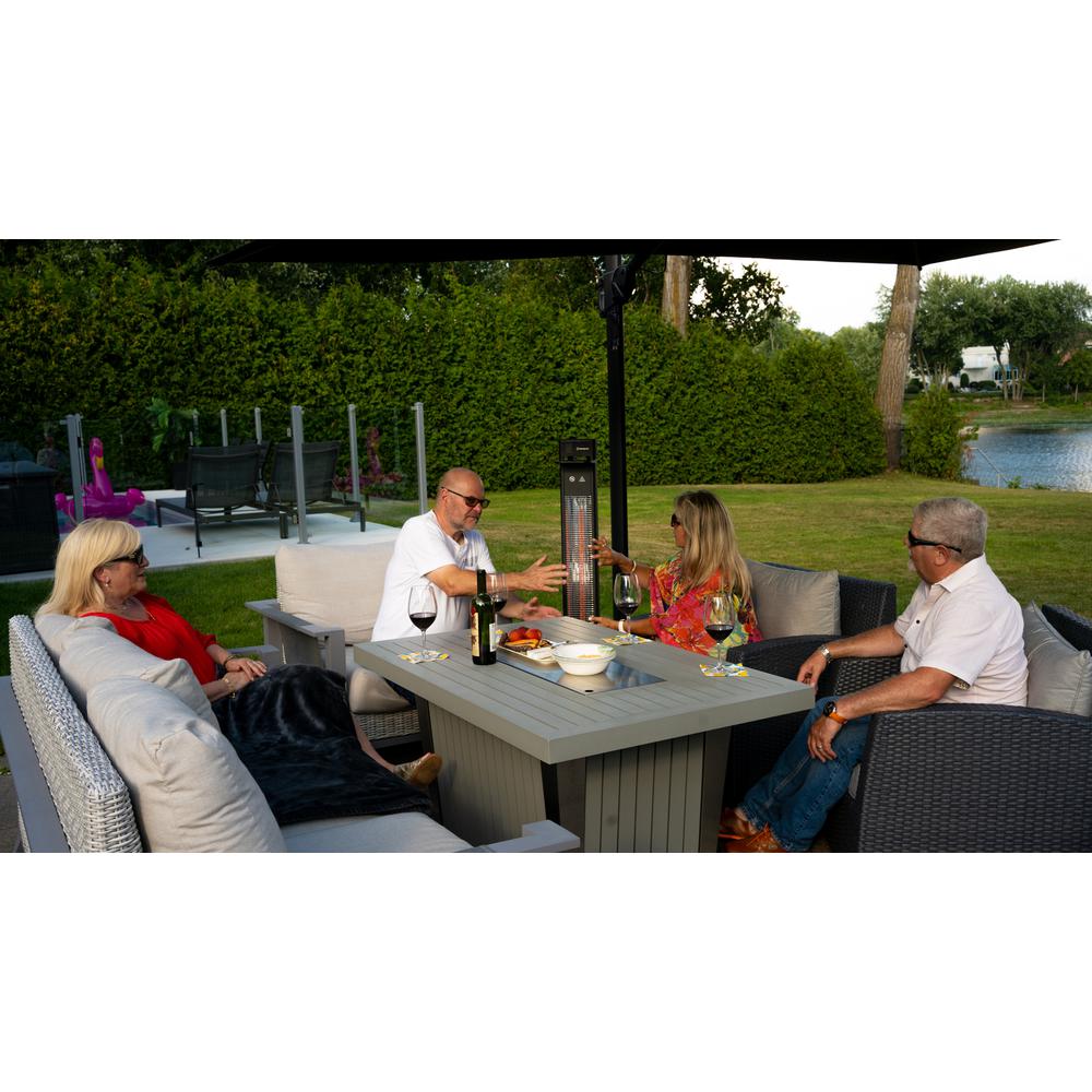 Infrared Electric Outdoor Heater Freestanding. Picture 4