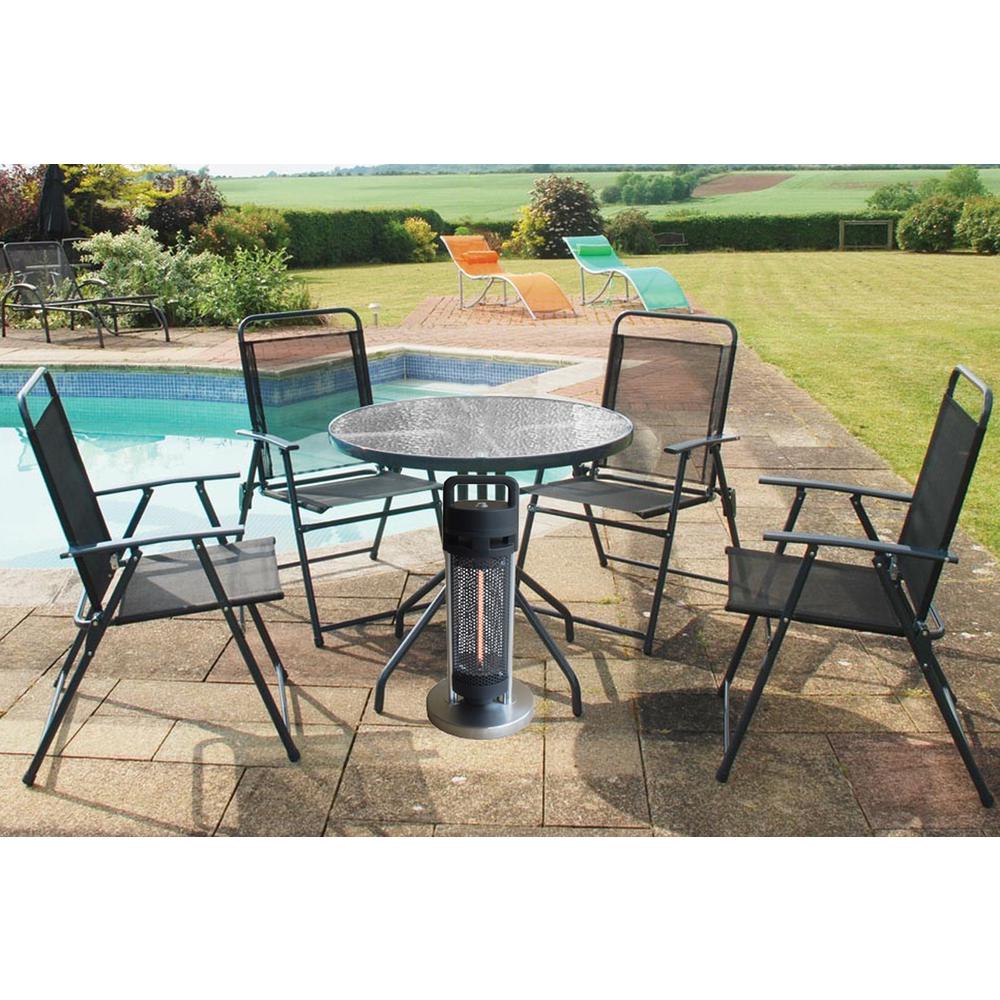 Infrared Electric Outdoor Heater - Portable (Under table). Picture 5