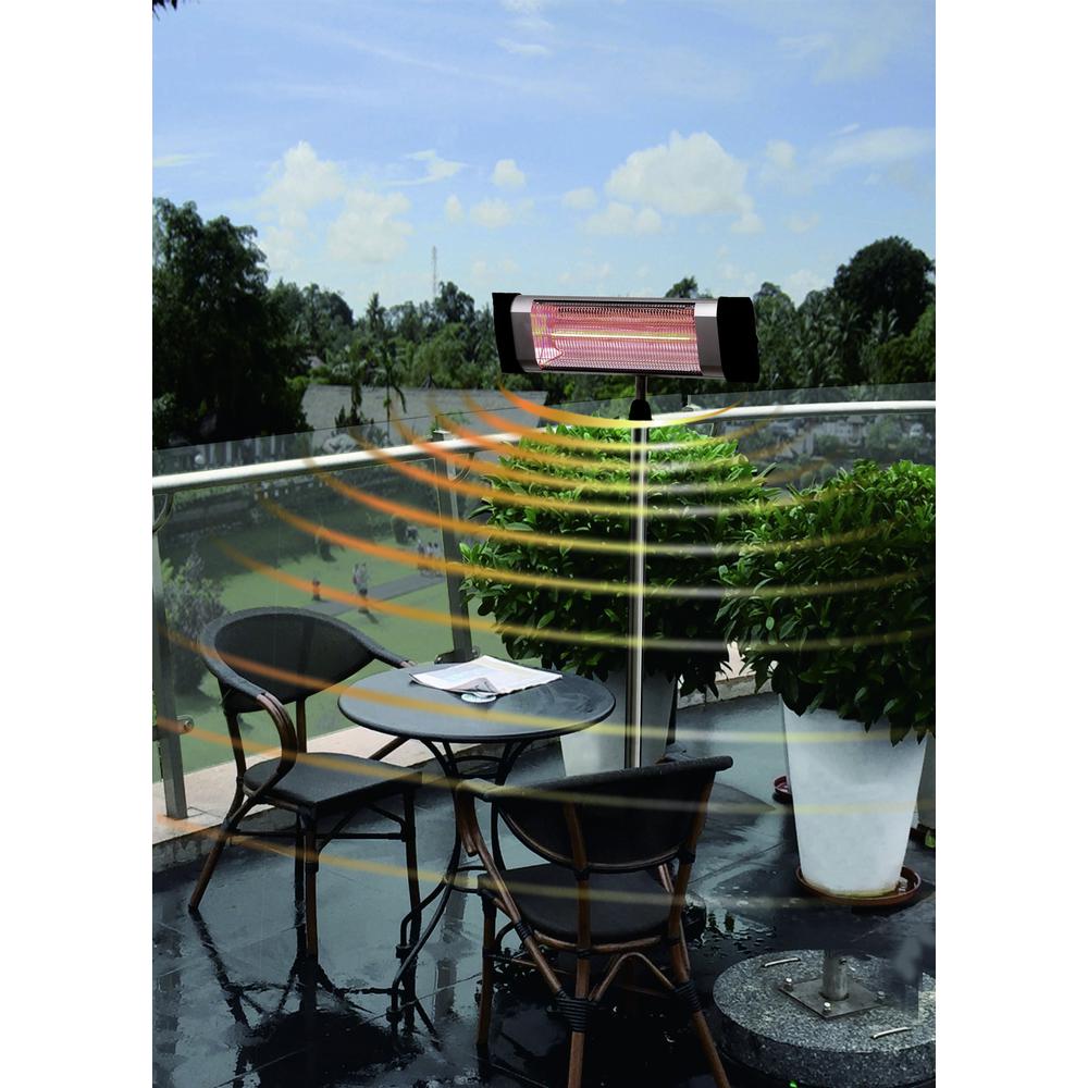 Infrared Electric Outdoor Heater - Pole Mounted. Picture 7