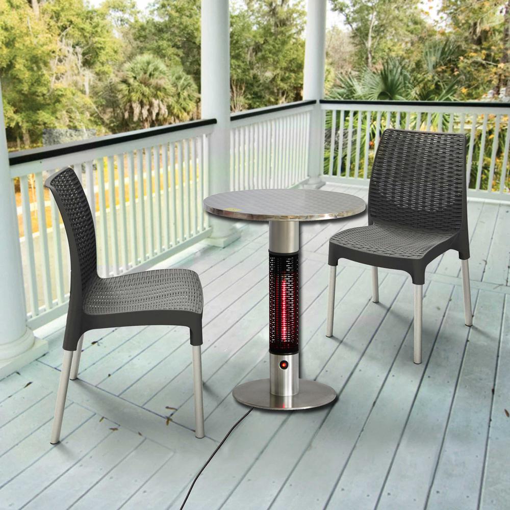 Infrared Electric Outdoor Heater - Bistro Table. Picture 3