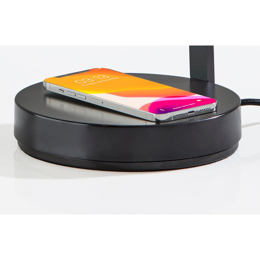 Turrell Task Lamp w. Wireless Charging. Picture 8
