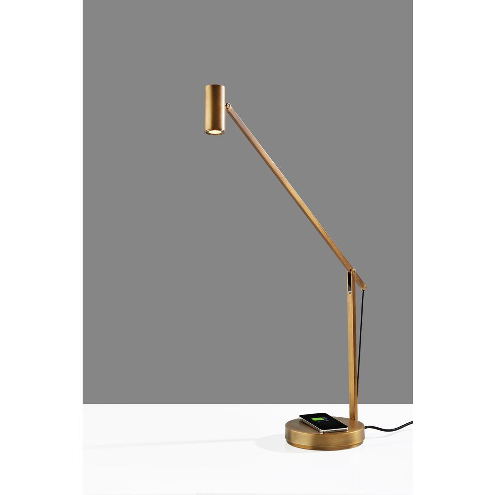 Turrell Task Lamp w. Wireless Charging. Picture 3