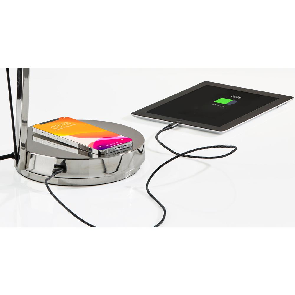 Turrell Task Lamp w. Wireless Charging. Picture 8