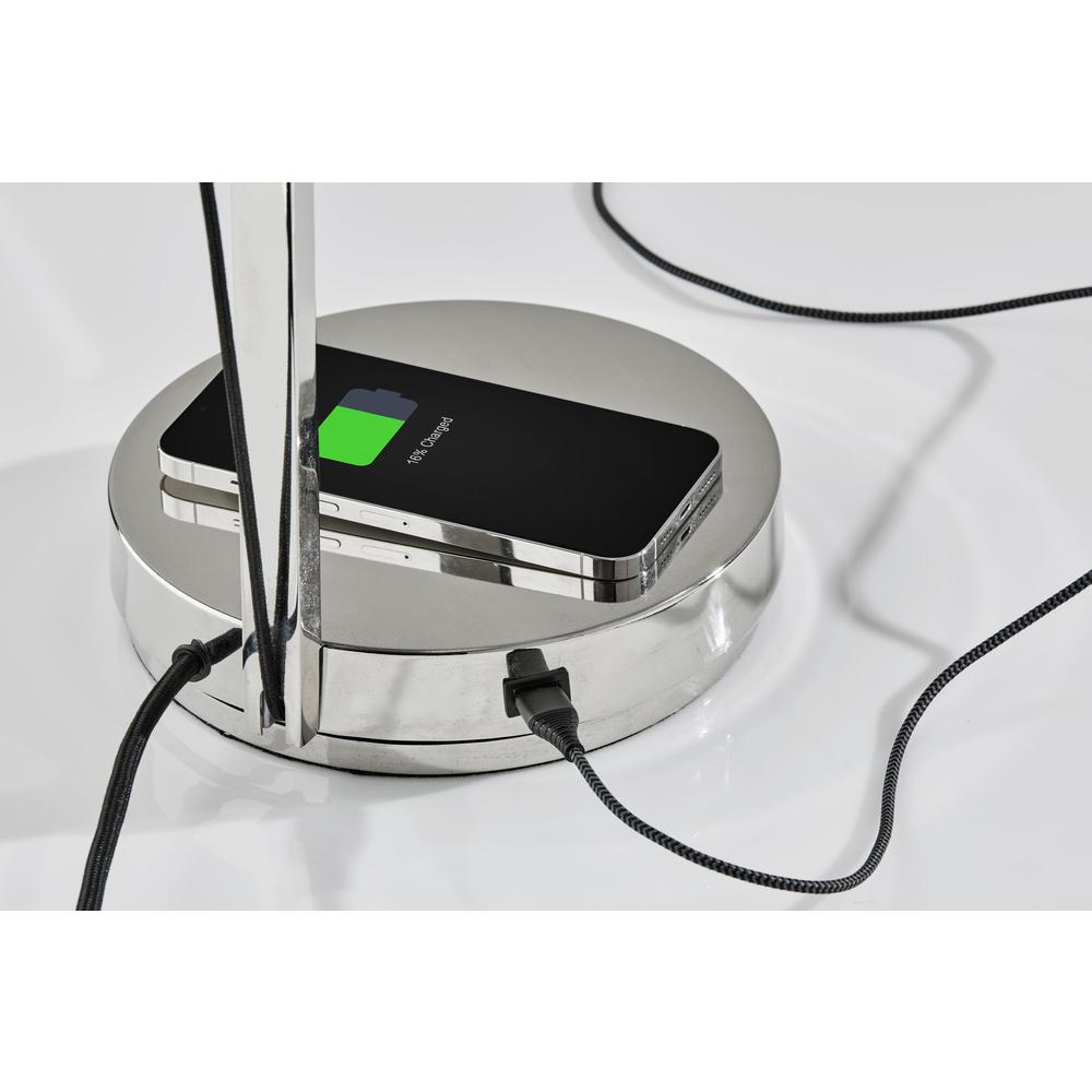 Turrell Task Lamp w. Wireless Charging. Picture 9
