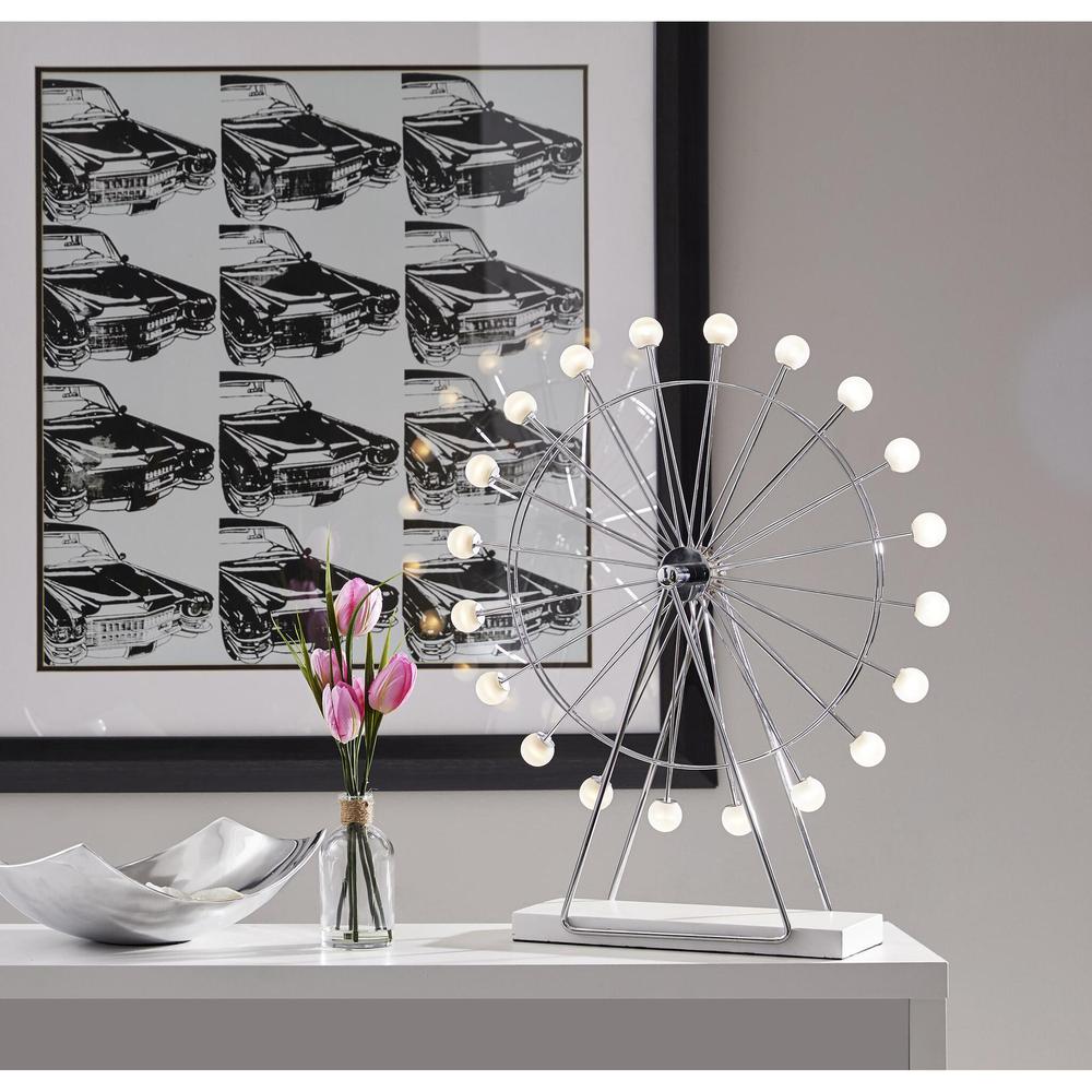 Coney Large LED Ferris Wheel Lamp. Picture 2