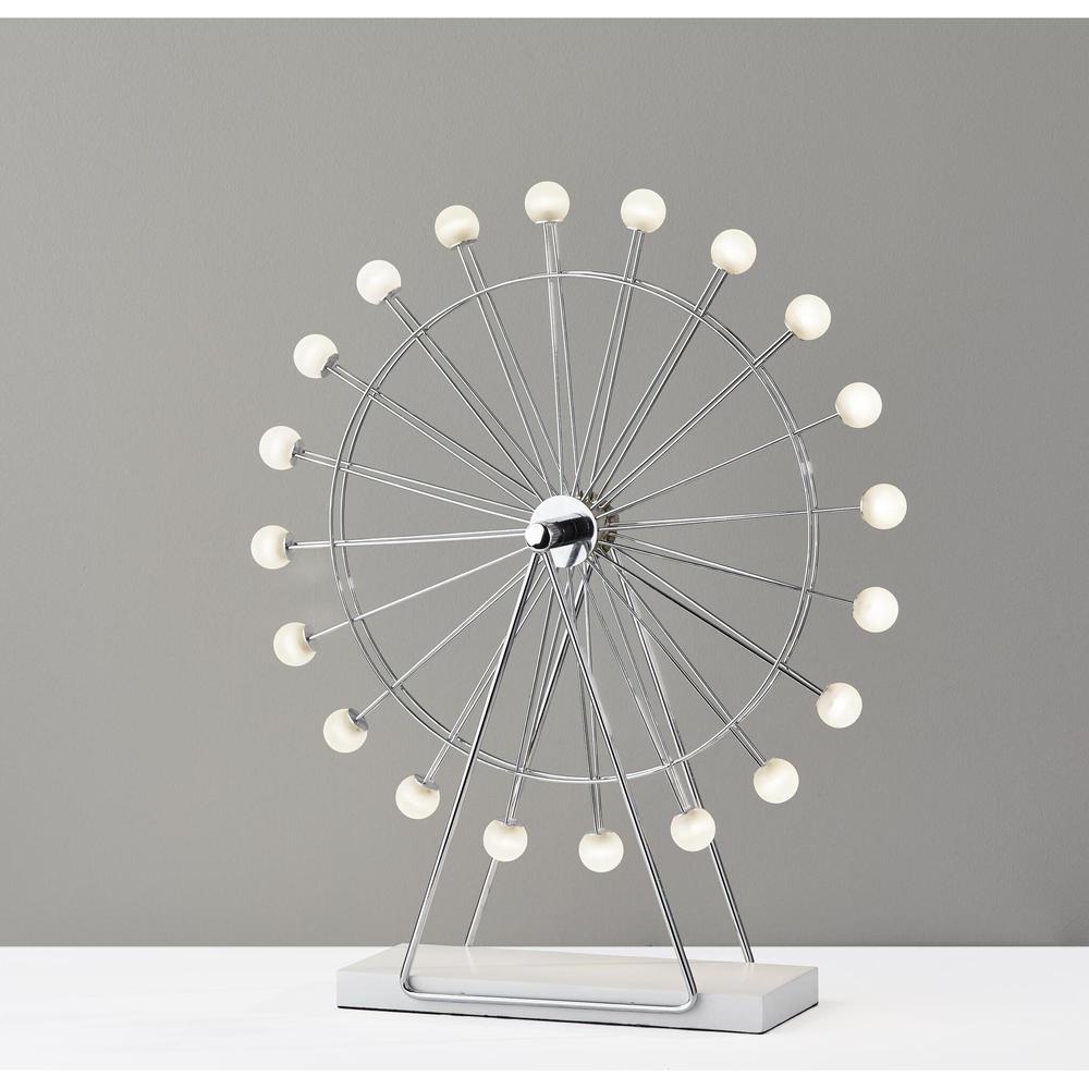 Coney Large LED Ferris Wheel Lamp. Picture 6