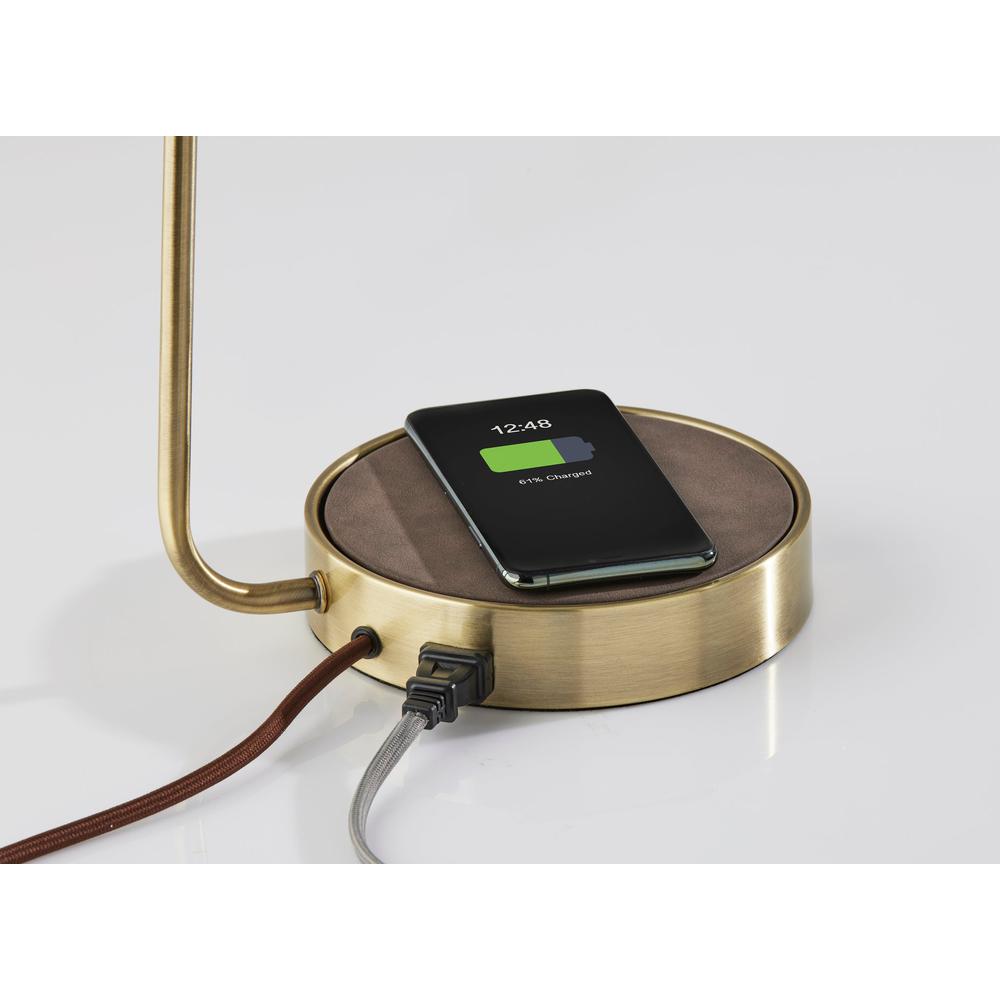 Brooks AdessoCharge Wireless Charging Desk Lamp. Picture 4