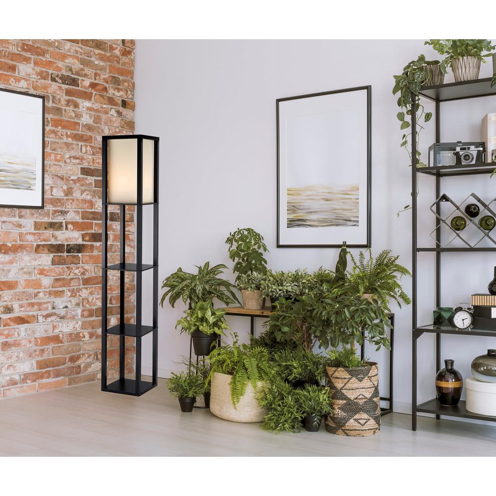 Titan Tall Shelf Floor Lamp. Picture 2