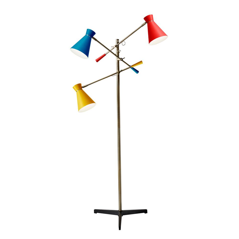 Lyle 3-Arm Floor Lamp. Picture 1