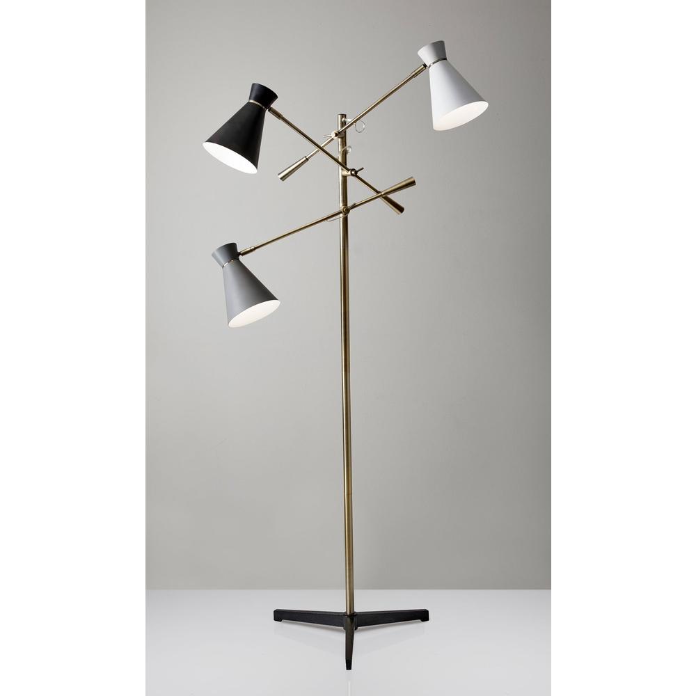 Lyle 3-Arm Floor Lamp. Picture 2
