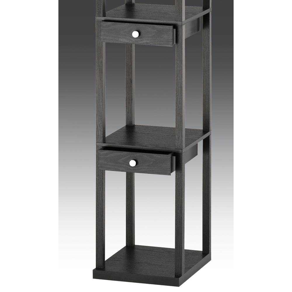 Murray Three Drawer Shelf Lamp. Picture 3