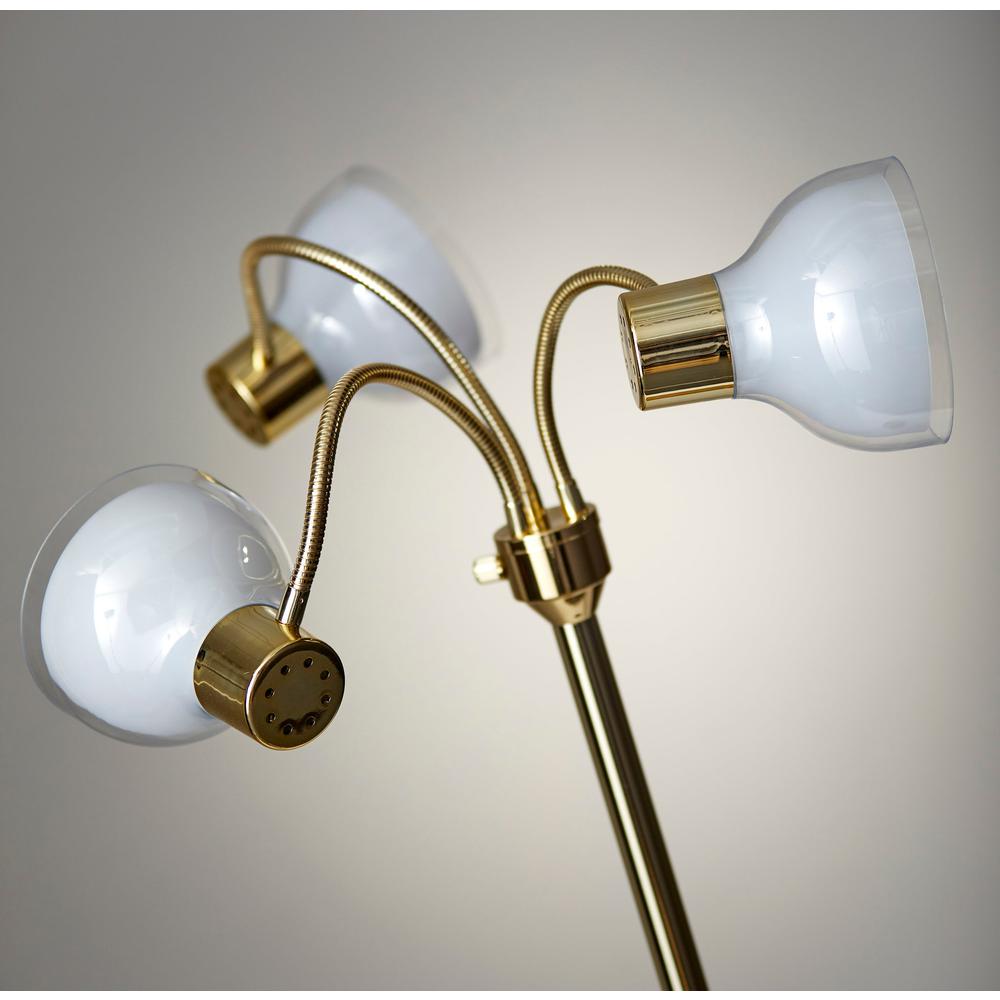 Presley 3-Arm Floor Lamp. Picture 3