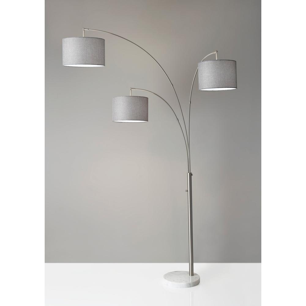 Bowery 3-Arm Arc Lamp. Picture 3