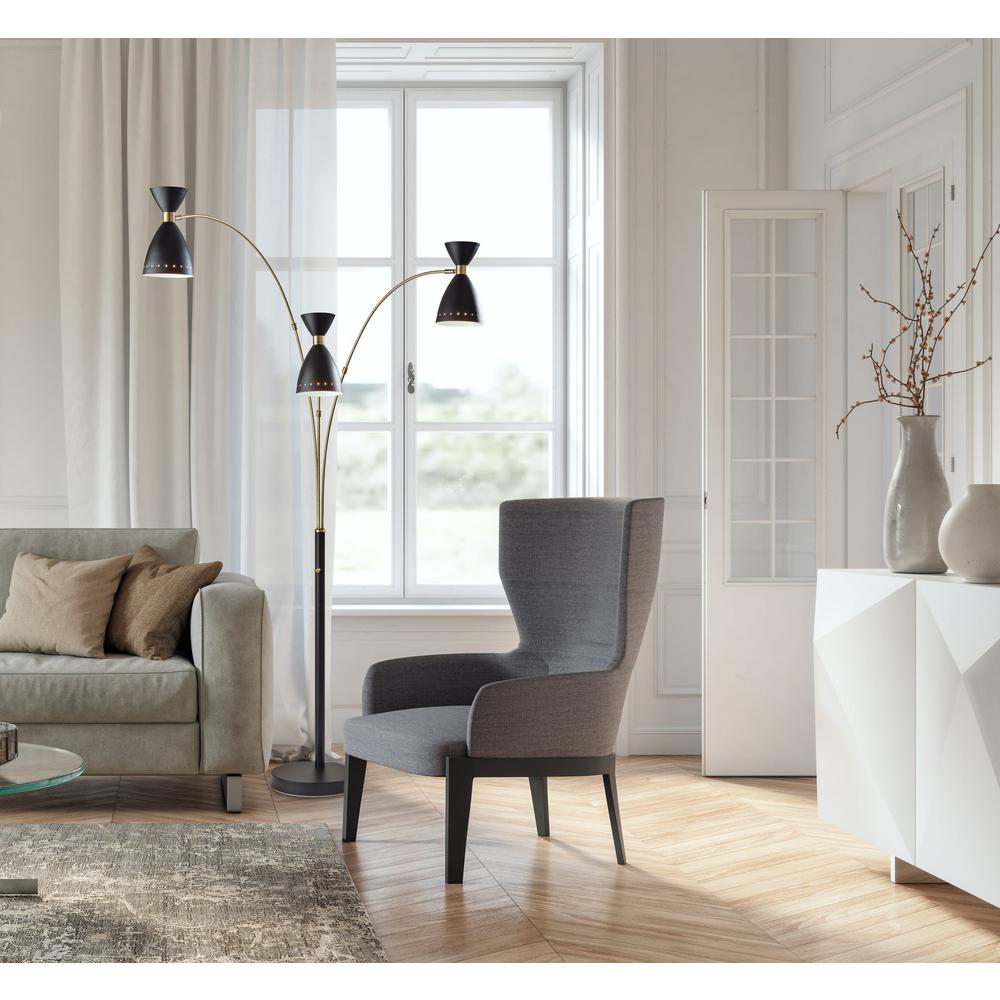 Oscar 3-Arm Arc Lamp. Picture 2