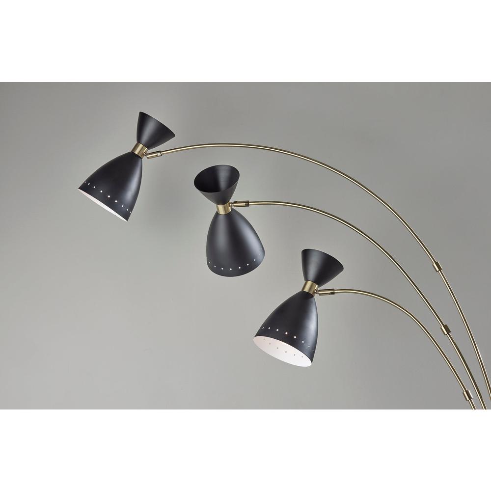 Oscar 3-Arm Arc Lamp. Picture 6