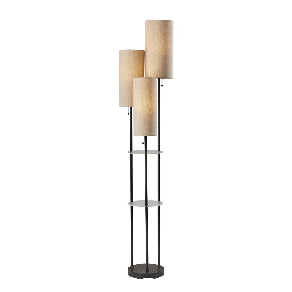 Trio Shelf Floor Lamp. Picture 1