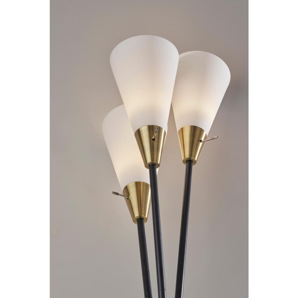 Dixon 3 Light Torchiere. Picture 4