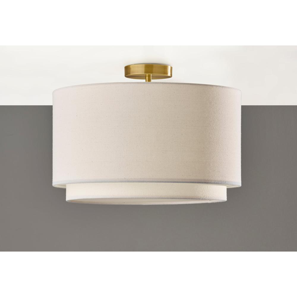 Finley Double Layer Flush Mount. Picture 3