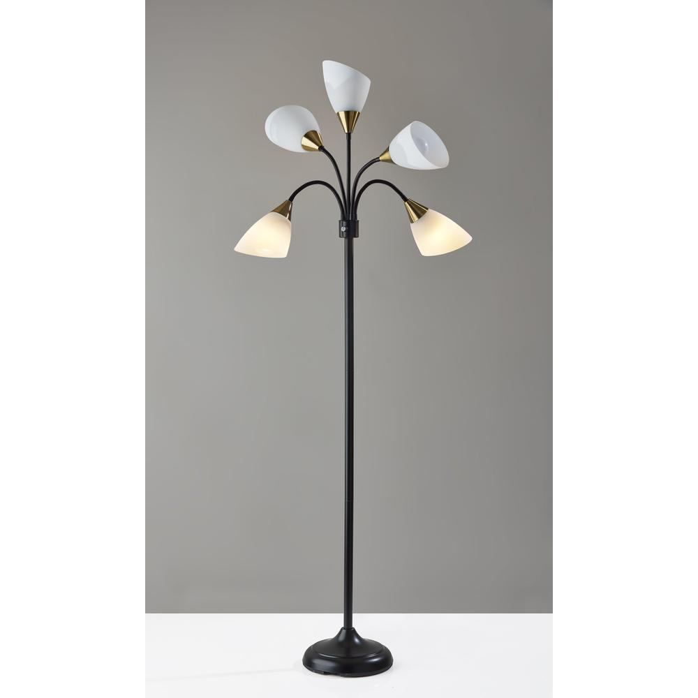 5 Light Floor Lamp. Picture 4