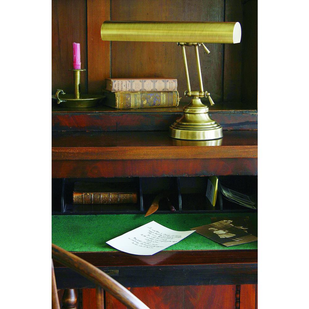 Advent 14" Antique Brass Piano/Desk. Picture 2