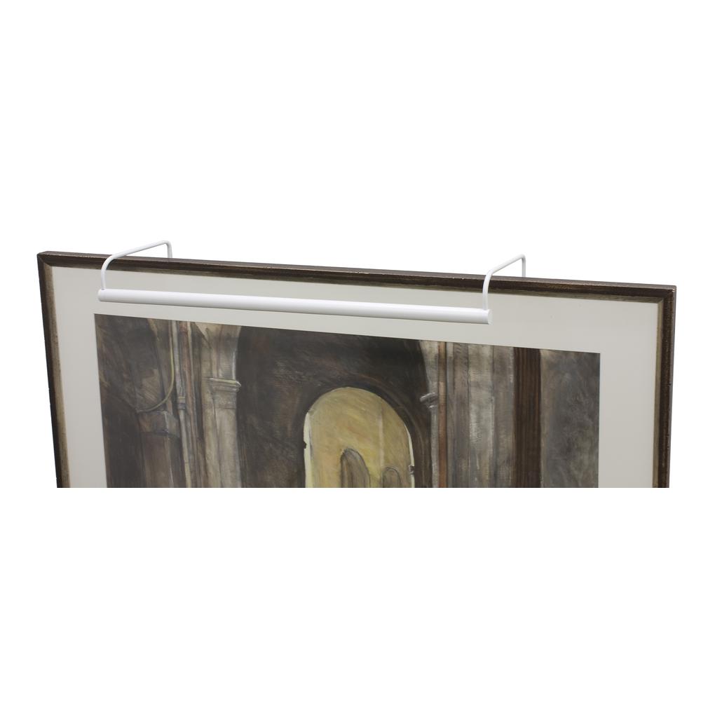 Slim-Line 40" White Plug-In Picture Lights. Picture 3