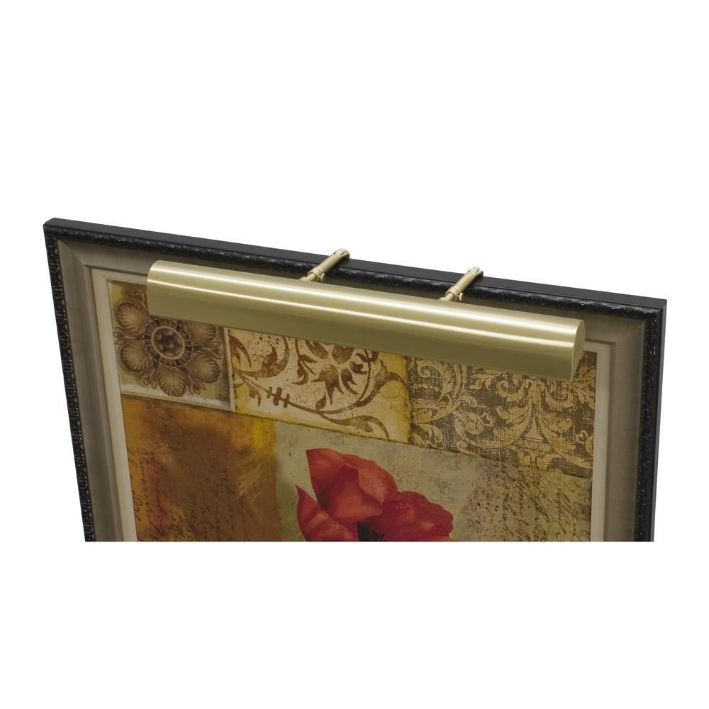 Traditional 21" Satin Brass Picure Light. Picture 2