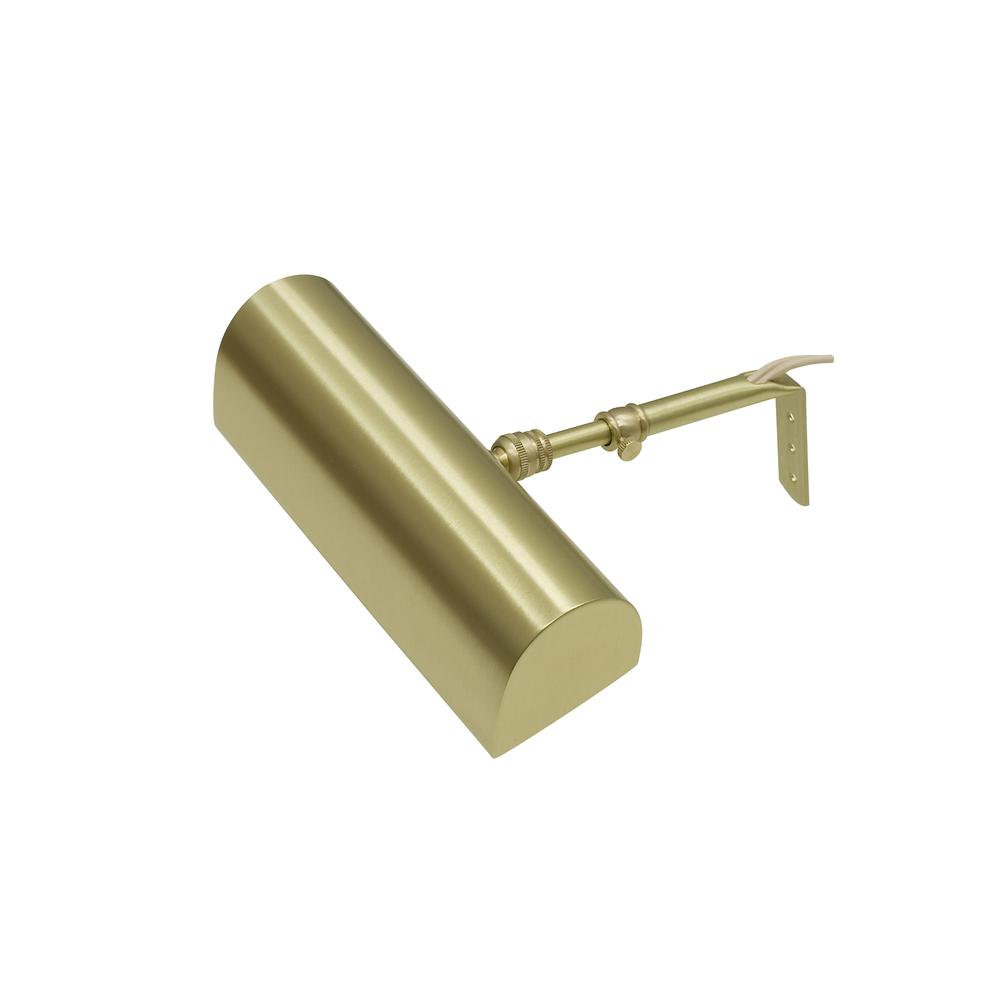Traditional 8" Satin Brass Plug-In Picture Lights. Picture 2