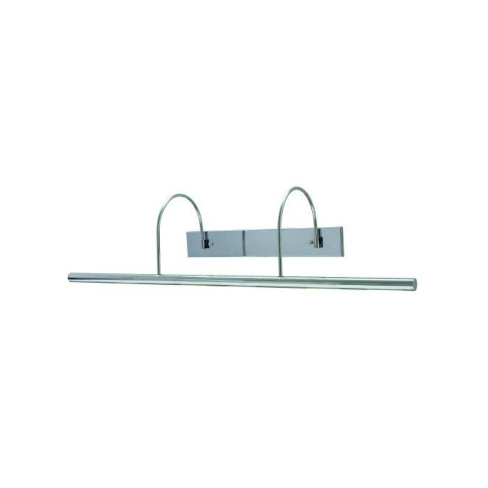 Direct Wire Slim-Line XL 36" Satin Brass Picture Lights. Picture 1