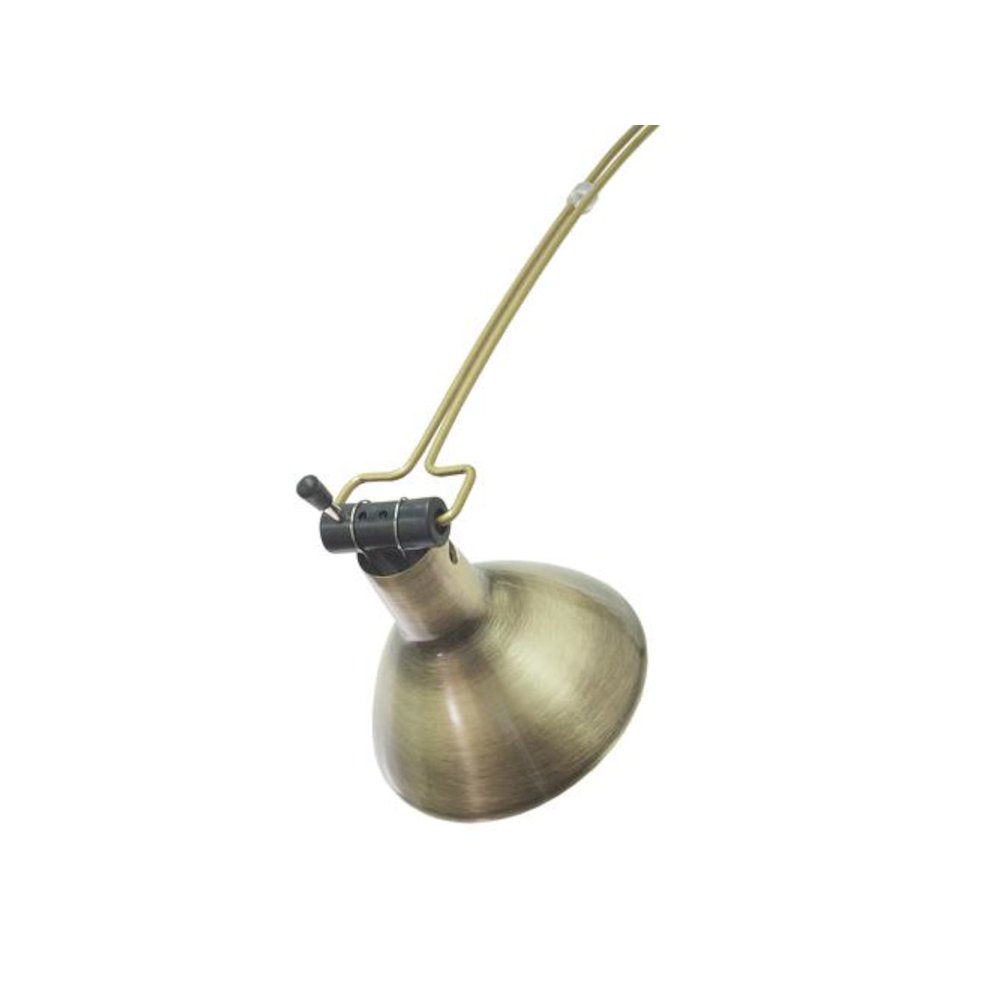 Advent Gemini LED Antique Brass Plug-In Picture Lights. Picture 1